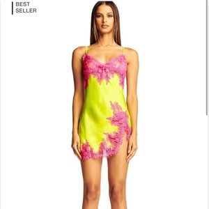 I AM GIA Everlee Dress Green and Pink